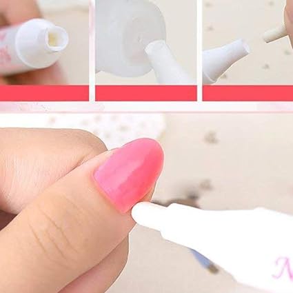 1Pc Nail Art Polish Corrector Pen for Women Remover Mistakes Cleaner with 3 Tips Manicure Tool Nail Art and Polish