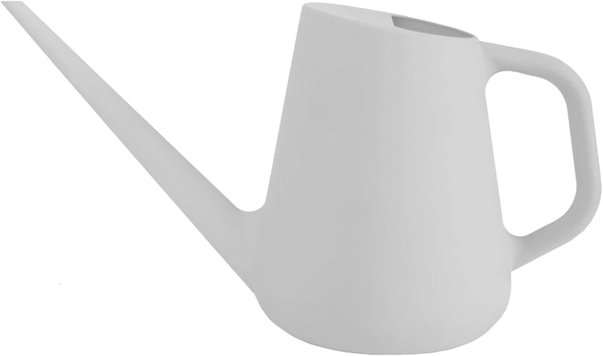 Fern Watering Can: 1 Gallon Capacity - Grey - Long Spout, Ergonomic Handle, Large Mouth Opening, One Piece Construction, for Indoor and Outdoor Use, Gardening