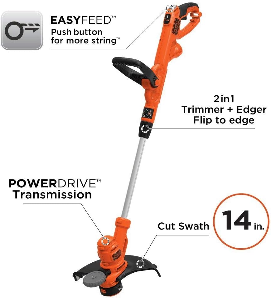 String Trimmer, Electric, 14-inch (BESTE620)