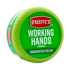 O'Keeffe's Working Hands Crema para manos, 3.4 oz., frasco 