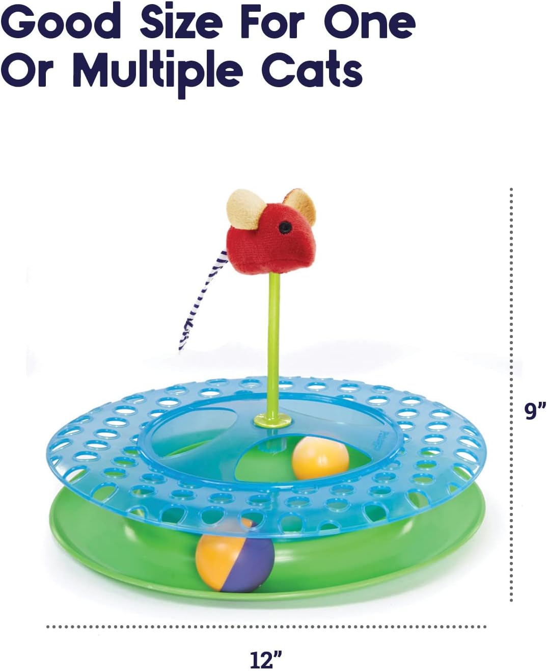 Catstages Chase Meowtain Interactive 4-Tier Cat Track Toy