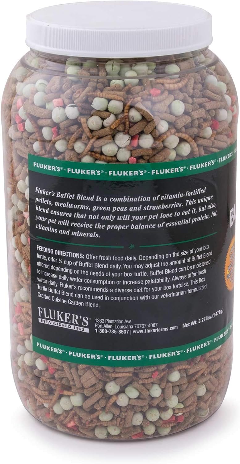 Fluker's 70027 Buffet Blend Box Turtle Food, 11.5oz