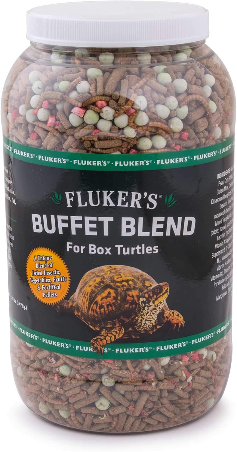 Fluker's 70027 Buffet Blend Box Alimento para tortugas, 11.5 oz 