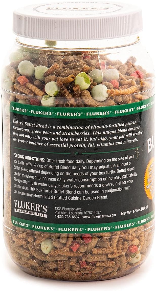 Fluker's 70027 Buffet Blend Box Turtle Food, 11.5oz