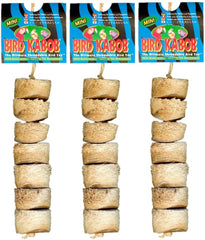 Bird Kabob Zerkleinerbares Papageienspielzeug Mini (3er-Pack) 