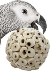 Bonka Bird Toys 2117 Pk6 Sola Atta Balls Foot Talon Craft Part Parrot Bird Toys Conure Parakeet Cockatiel and Similar