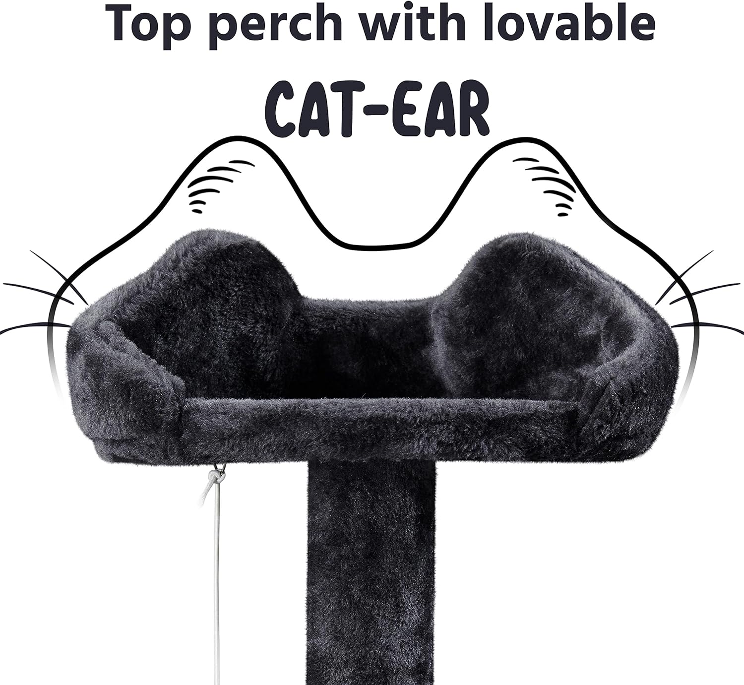 Yaheetech 54in Cat Tree Tower Condo Furniture Scratch Post for Kittens Pet House Play