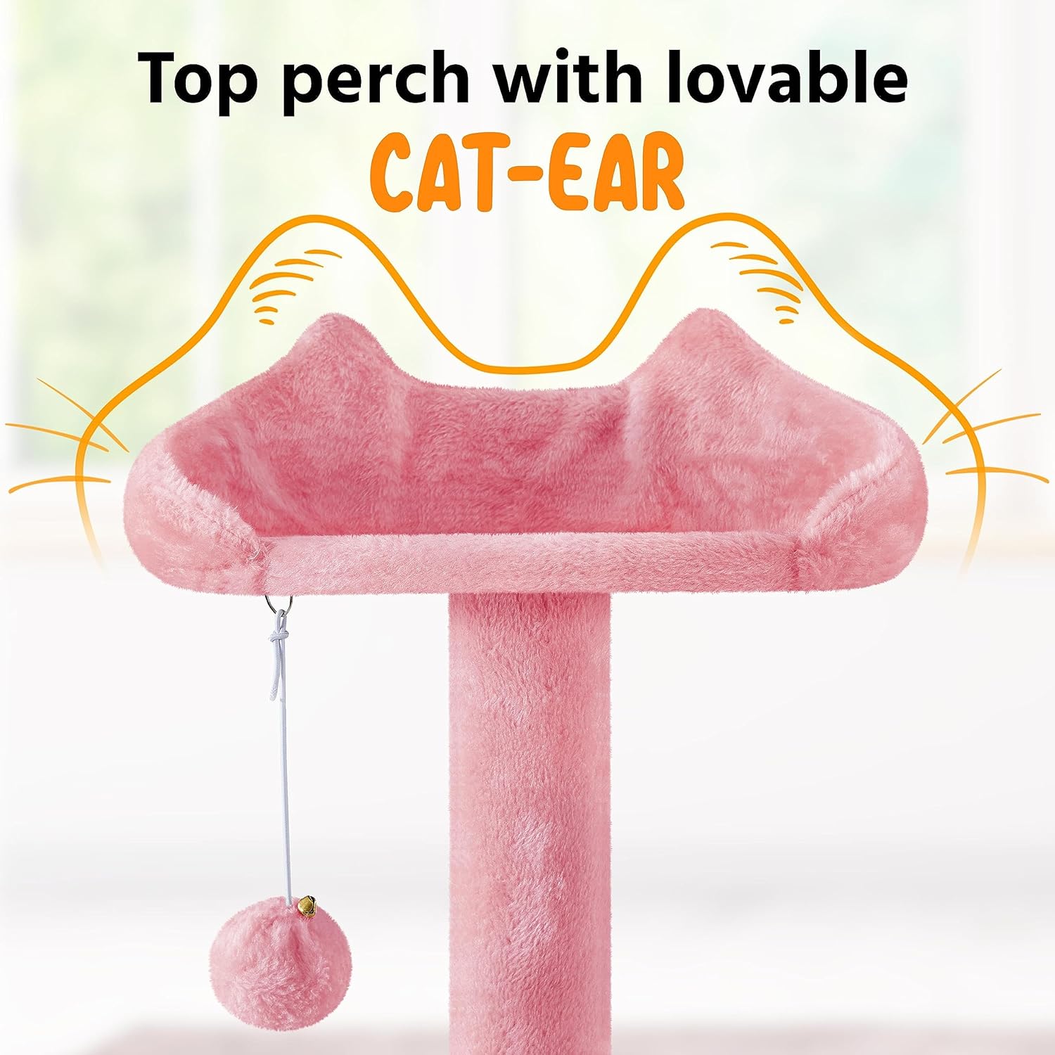 Yaheetech 54in Cat Tree Tower Condo Furniture Scratch Post for Kittens Pet House Play