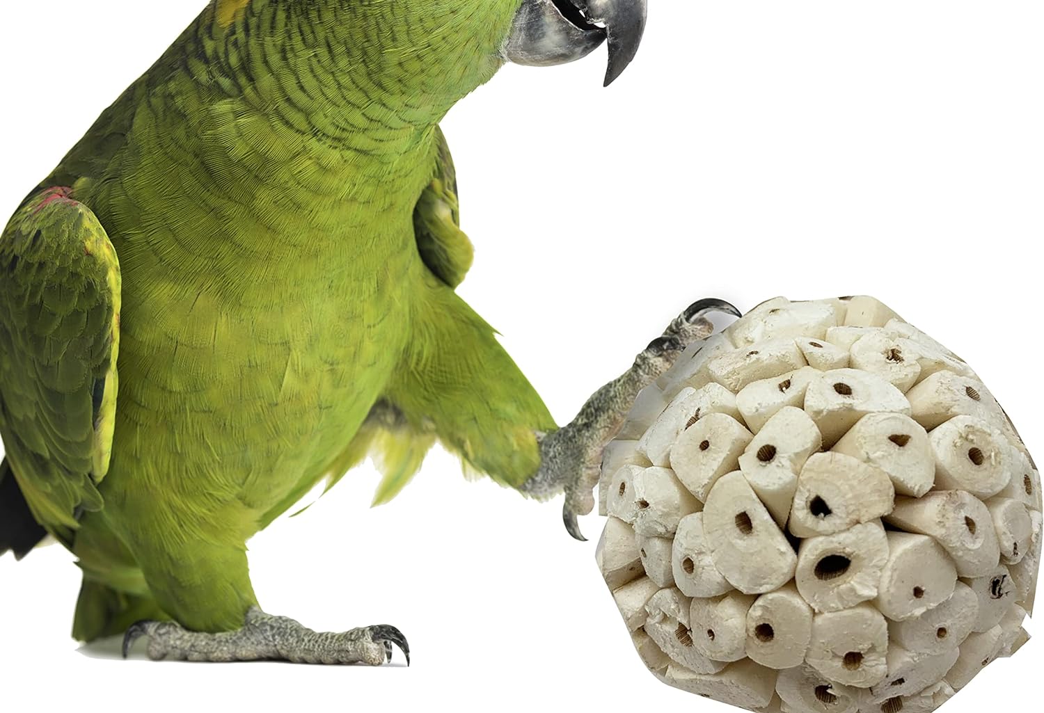 Bonka Bird Toys 2117 Pk6 Sola Atta Balls Foot Talon Craft Part Loro Bird Toys Conure Periquito Cockatiel y similares 